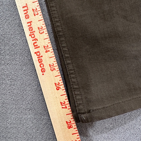 Paige Federal Olive Green Jeans Size 32 - Picture 12 of 13